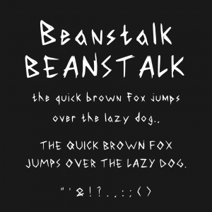 The Beanstalk Regular font